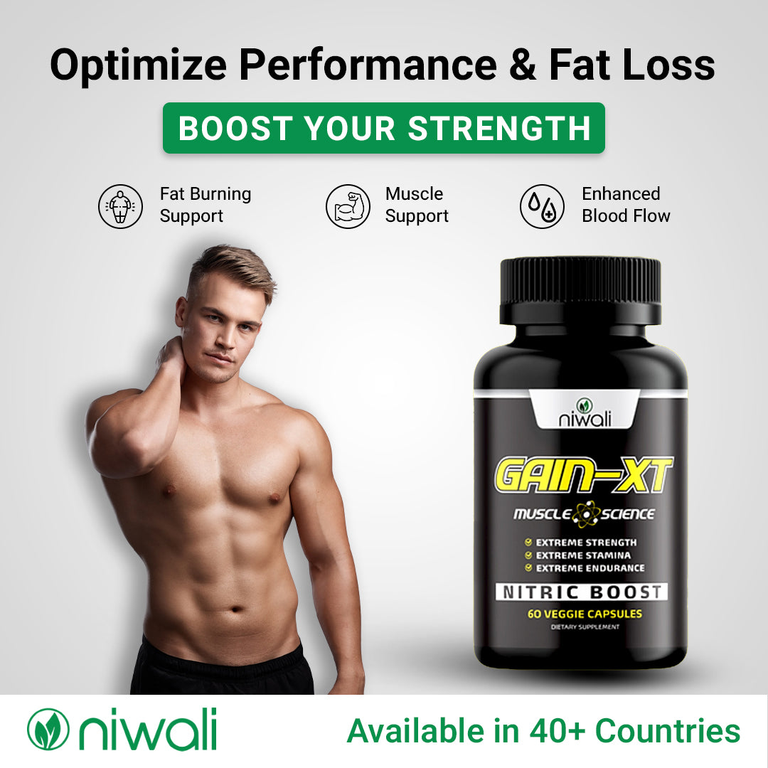 Niwali Nitric Boost Gain-XT Muscle Science