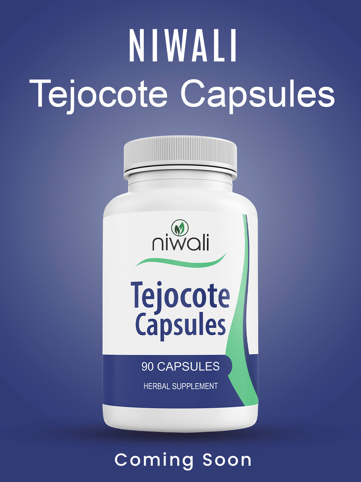 Niwali Tejocote Capsules (90 Count) – Herbal Supplement for Metabolic & Digestive Wellness Support