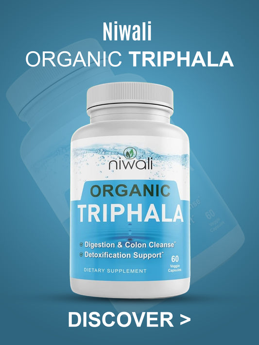 Niwali Organic Triphala Herbal Supplement