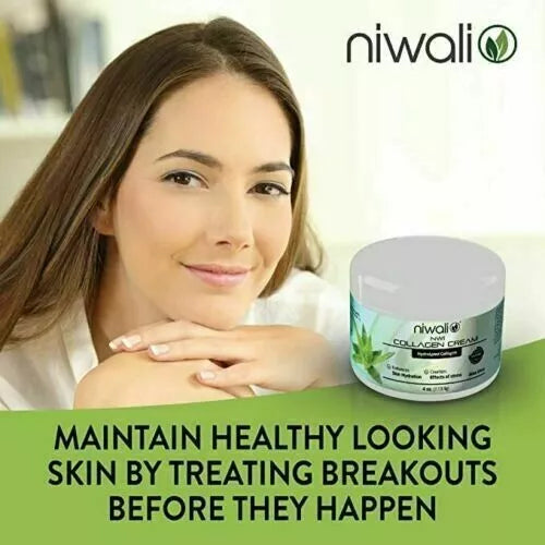 Niwali Hydrolyzed Collagen & Aloe Vera Moisturizing Facial Cream