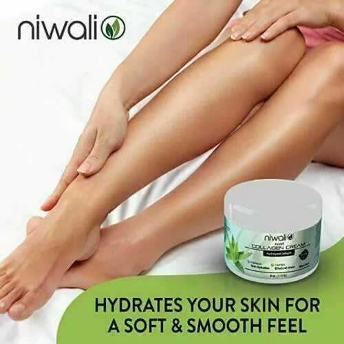 Niwali Hydrolyzed Collagen & Aloe Vera Moisturizing Facial Cream