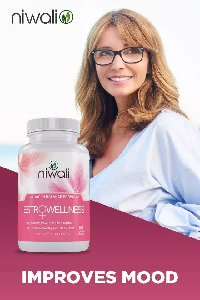 Niwali EstroWellness Pills for Hormonal Balance & Menopause Relief for Women