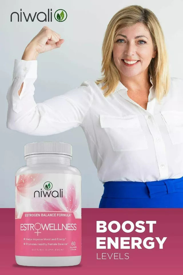 Niwali EstroWellness Pills for Hormonal Balance & Menopause Relief for Women